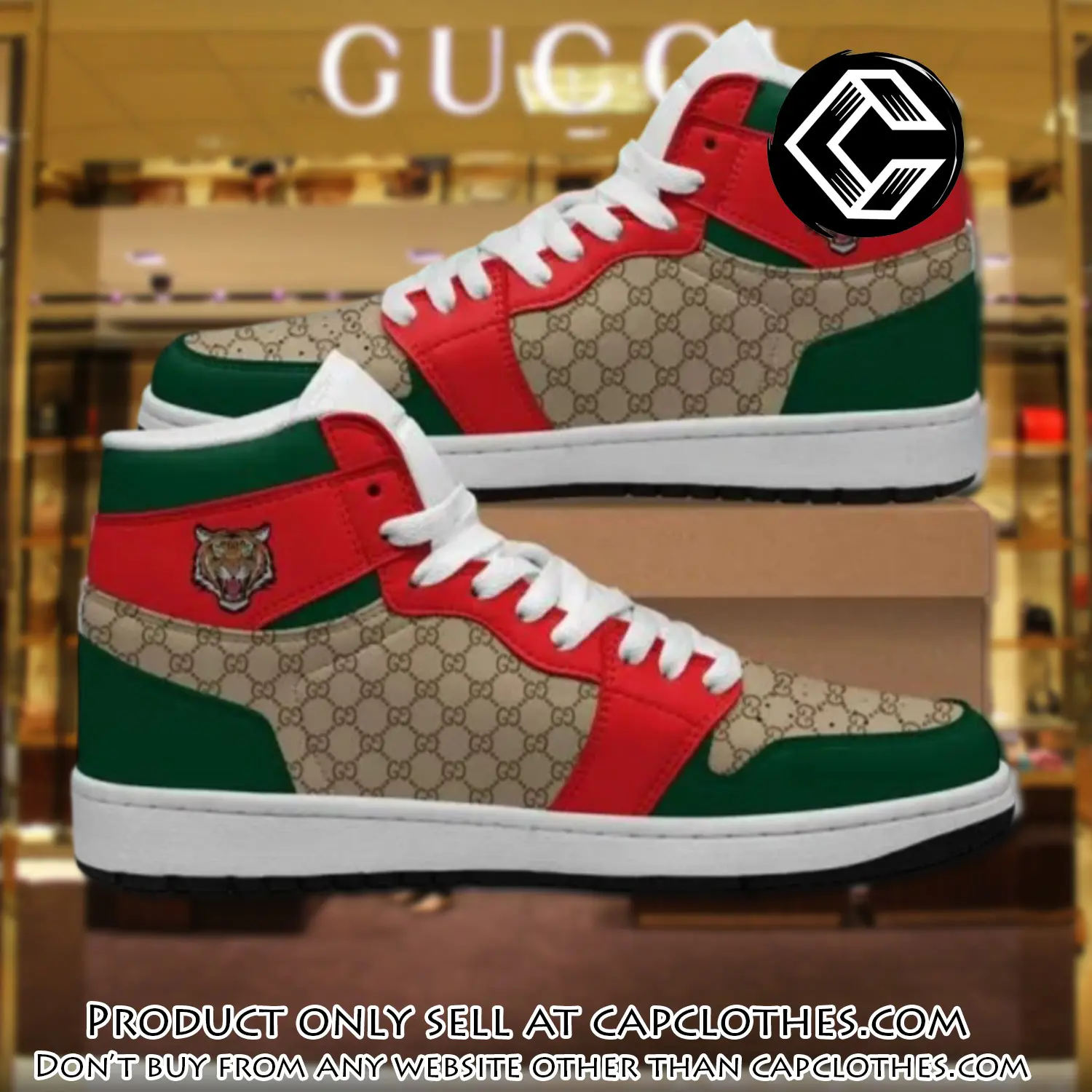 Gucci tiger high air jordan sneakers shoes hot  gifts unisex cc3952431